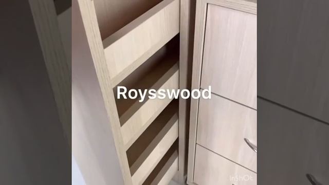 Roysswood. Угловой стол с выкатной тумбой и бутылочницей смотреть онлайн