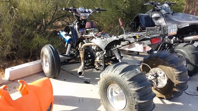 Kfx1000 big bore stroker w/nitrous first start up(1) смотреть онлайн