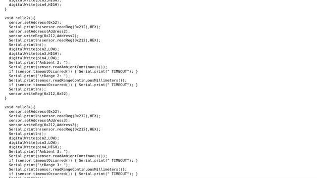 Arduino: Multiple VL6180X distance sensors interactive problem (3 Solutions!!) смотреть онлайн