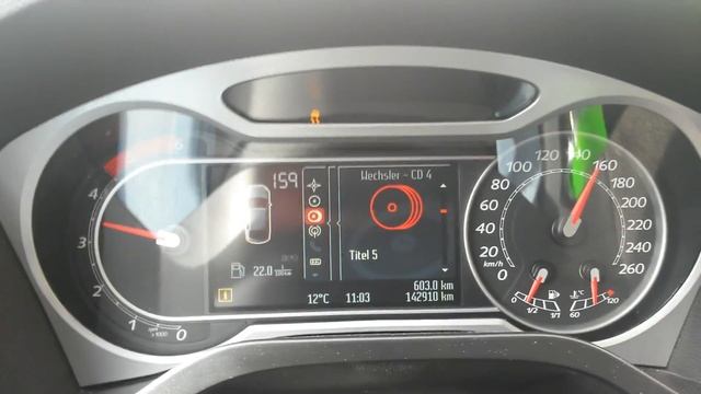 Ford S-Max 2,2 tdci accleleration 0-211 km/h смотреть онлайн