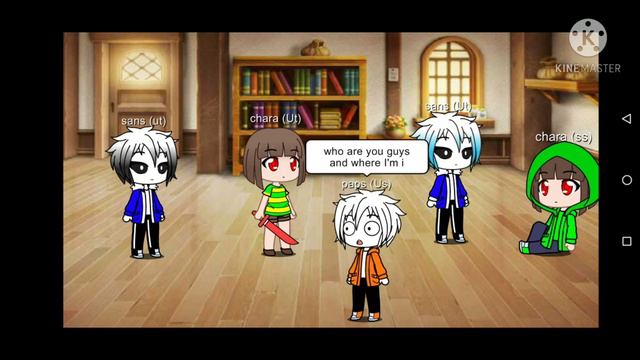 sans meet ss chara and us paps (3/3 my au part 3) смотреть онлайн
