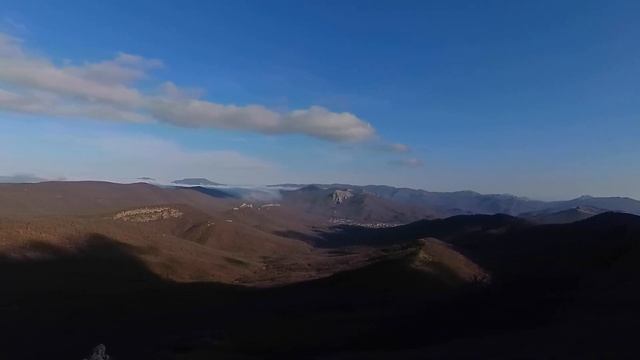 Поход по Крыму на гору Биюк-Чатал