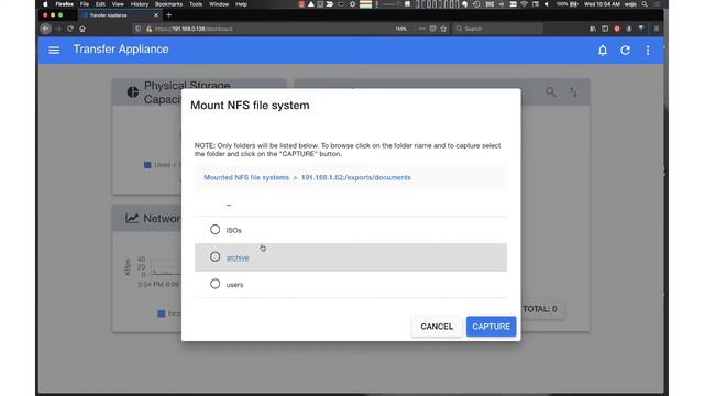 Google's Transfer Appliance NFS Capture смотреть онлайн