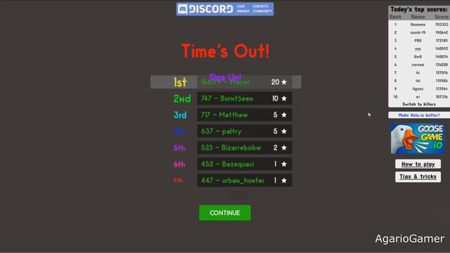 Hole.io - Biggest Hole Map Control: 100.00%