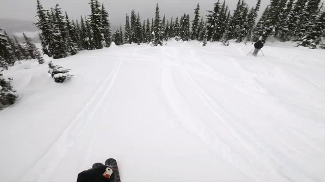 Waiting on the Harmony Express @whistlerblackcomb with a mini avalanche onecutmedia skiing time смотреть онлайн