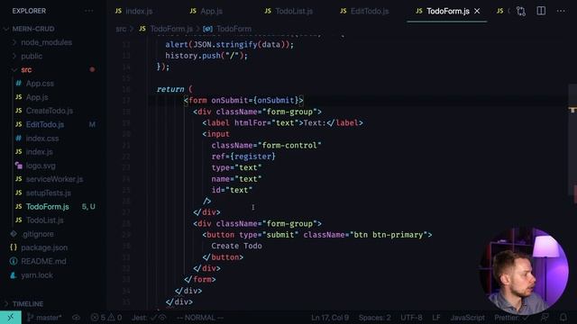 How to make a FULLSTACK CRUD application on MERN stack смотреть онлайн