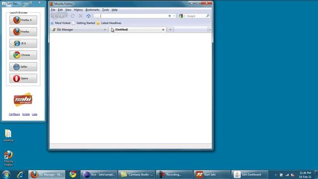 Sahi V3.5 Accept SSL certificates on Firefox смотреть онлайн