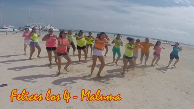 Zumba Cancun Felices los 4 смотреть онлайн