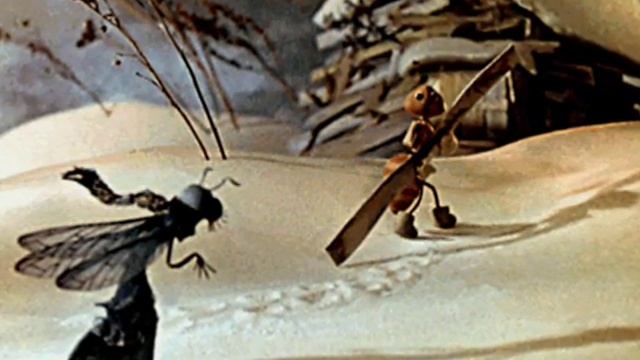 Стрекоза и муравей. Басня. И.А.Крылов. смотреть онлайн