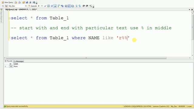 How To Use SQL Like Operator In Advance #sql #programming #sqltutorial #sqlquery #database #query смотреть онлайн