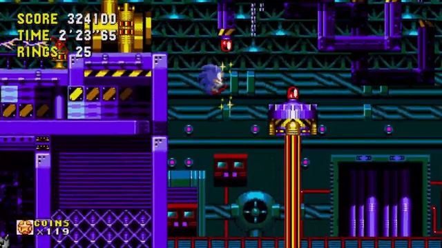 Sonic Origins Gameplay Walkthrough Part 11 - Sonic CD! Wacky Workbench Zone! смотреть онлайн
