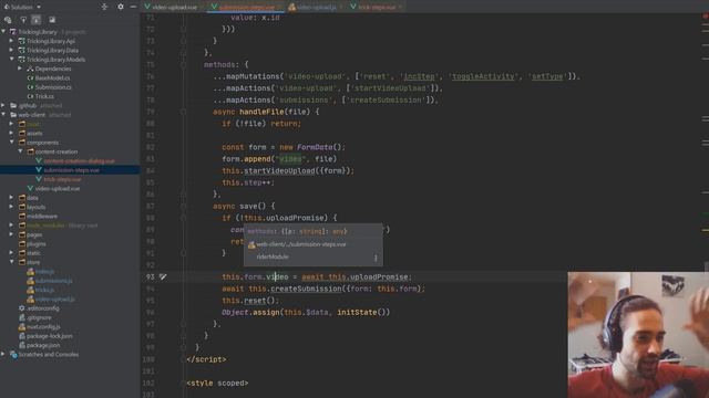 ASP.NET Core, Nuxtjs, Vuetify, Vuex - The Split - Tricking Library Ep9 смотреть онлайн