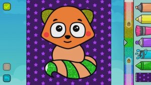 Раскраска для детей Bimi Boo | Gameplay