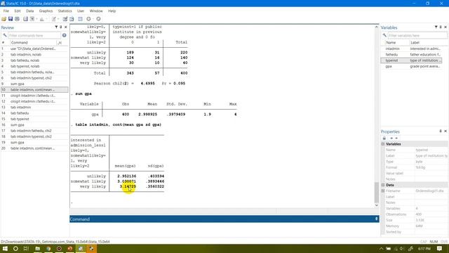 99 #Ordered #Logit Model in Stata #Estimation and Interpretation смотреть онлайн