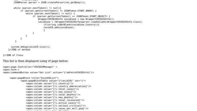 Salesforce: Apex JSON: Getting error - Attempt to de-reference a null object смотреть онлайн