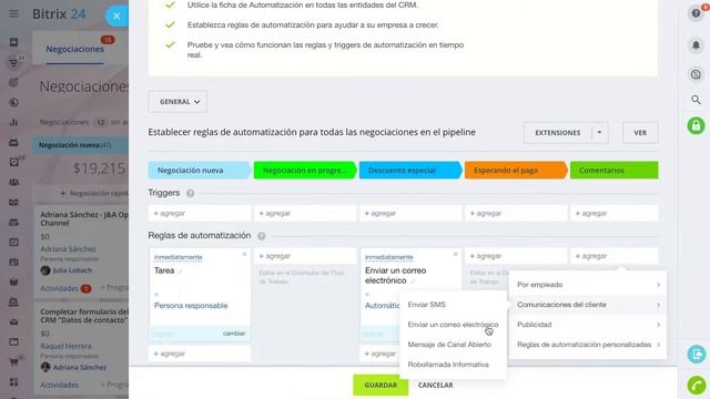 CRM - Etiquetas de personalización en formularios de CRM | Bitrix24 смотреть онлайн