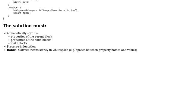 Vim - Sort Nested Blocks of SCSS смотреть онлайн