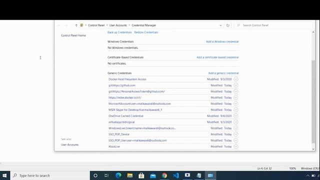 ؟ windows 10 من GitHub كيف تمسح حساب | How to remove GitHub credentials ? смотреть онлайн