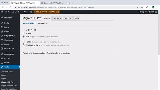 Migrating WordPress Databases with WP Migrate DB Pro смотреть онлайн
