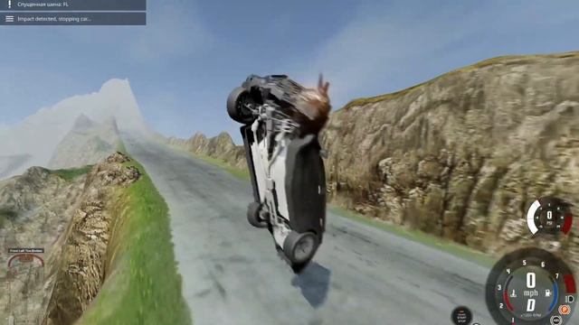 Audi RS6 Crashes and Burns After High-Speed Hill Climb смотреть онлайн