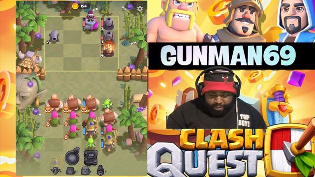 ||CLASH QUEST|| PRINCE ? POWER LANCE RUSH+ GOBLIN KING BOSS FIGHT + LEAGUE NEW HIGH SCORE (#3) BETA смотреть онлайн