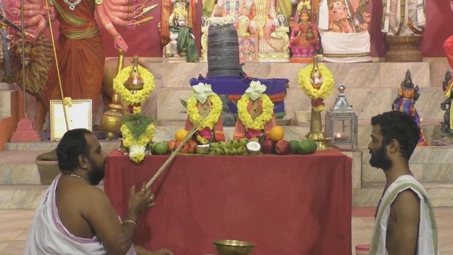 4 Priest Group Homa Mangala Gowri mantra Samputitha Sahaya Mrithyunjaya Maha Mantra Homa 01.02.202 смотреть онлайн