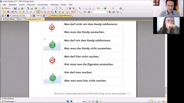Curso de Alemán A1 Módulo 8 Unidad 61 verbos modales dürfen y müssen смотреть онлайн