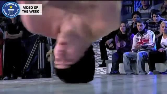 HEAD SPIN NEW WORLD RECORD. смотреть онлайн