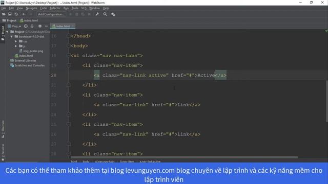 Bài 13: Hướng dẫn sử dụng Nav trong Bootstrap смотреть онлайн