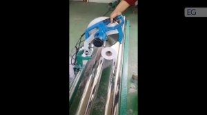 Работа станка для резки рулонов HC-280