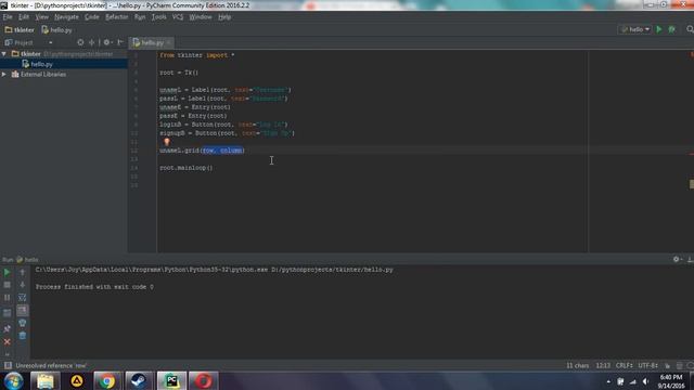 TKINTER PYTHON 3.5 Tutorial Indonesia - [5] Log In Form смотреть онлайн