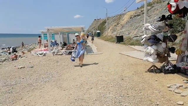 Анапа сегодня. Море на пляже 40 лет Победы 🏖️🌅⛵ смотреть онлайн