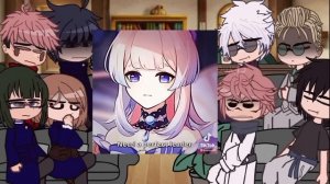 Jujutsu Kaisen react to F!Y/n || no part 2 || GI || Requested. ||qwct9