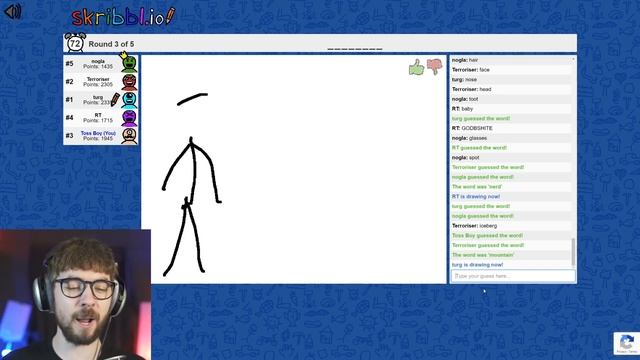 Skribbl.io is HILARIOUS but none of us can draw смотреть онлайн