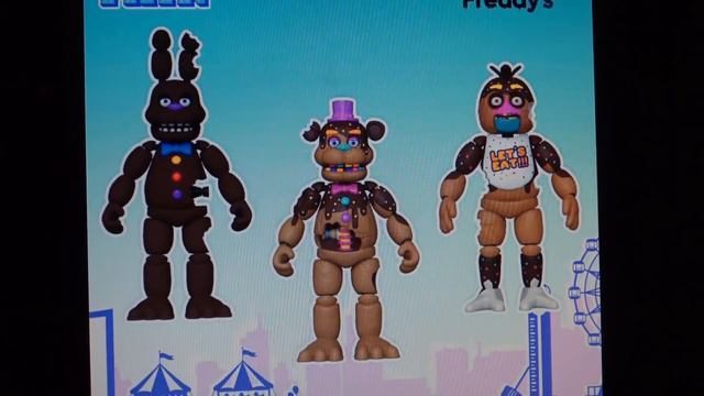 Five Nights at Freddy's FUNKO Toys Easter 2021 Lineup - Chocolate Articulated Figures & Plush смотреть онлайн
