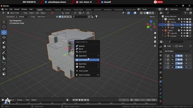 HardOps and BoxCutter Basic Idea | Best Blender Addons | ব্লেন্ডার বাংলা টিউটোরিয়াল смотреть онлайн