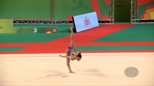 SOHN Jiin (KOR) - 2022 Rhythmic Worlds, Sofia (BUL) - Qualifications Ball смотреть онлайн
