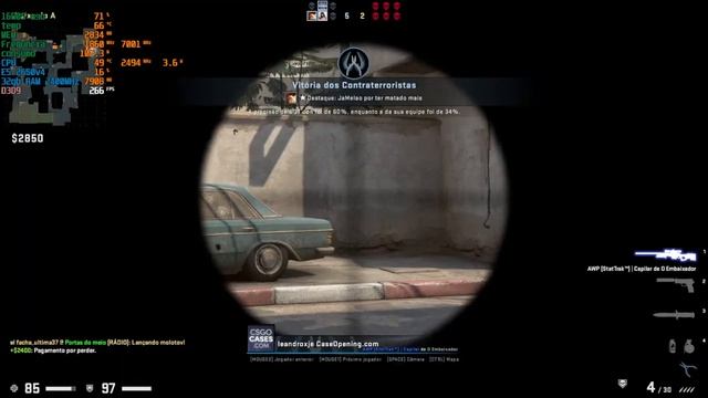 XEON E5 2650 V4 + Gtx 1660Super Teste Em CS GO