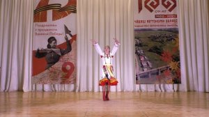 Чувашская плясовая. Танец Аристарховой Ольги.