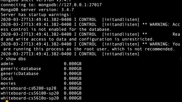 Connecting to Mongo DB with Mongo client cs4550 sp20 12202 смотреть онлайн