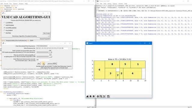 Stock Meyer Floorplanning Optimization Algorithm Implemented in Python смотреть онлайн
