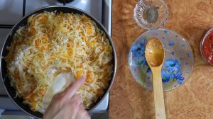 Поджарка овощная !  Полезно , вкусно и быстро !