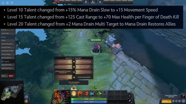7.29 PATCH UPDATE Dota 2 - ALL NEW Talent Tree Changes & Reworks смотреть онлайн