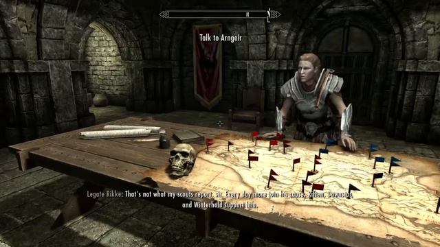 Skyrim Inviting General Tullius to the Peace Summit смотреть онлайн