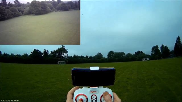 Syma X25W review of Optical Flow WiFi FPV Quadcopter Drone - Flight & Features Tests (Part II) смотреть онлайн
