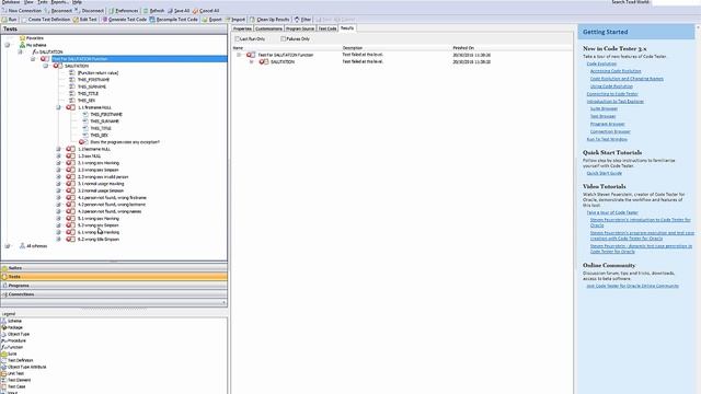 Comprehensive PL/SQL unit testing using Code Tester смотреть онлайн