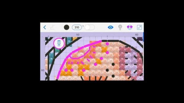 Cross Stitch Saga 2.7.+ [Дополнительный режим для отмечания бисера, фр.узелков и бэкстича]