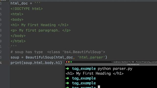 BeautifulSoup Tutorial - What is tag❓ смотреть онлайн