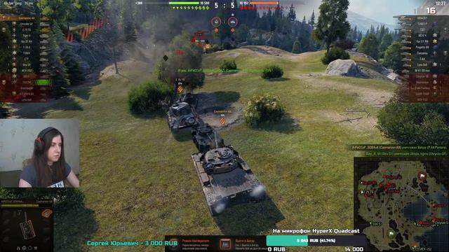 Пофармим немного? Кто со мной? ● Безумный рандом ● World of Tanks смотреть онлайн