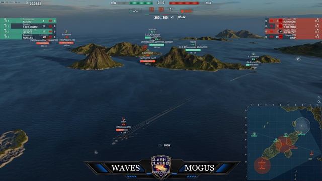 WAVES v MOGUS Clash of the Clans Season 3 Day 2 Polar World of Warships смотреть онлайн